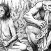 Die Zähne dienten den Neandertalern auch zum Festhalten, Lederkauen und Entrinden. FOTOs: Andreas Welz