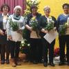 Ehrungen bei Regens Wagner (v. li.): die Vorsitzende der Mitarbeitervertretung Dunja Herzog, Ingrid Fiedler (Mitarbeitervertretung), Gesamtleiterin Sabine Schubert, Elisabeth Jakob, Rosalinde Hatzold, Gabriele Scherer, Hedwig Fischer und stellvertretender Gesamtleiter Christian Behner.