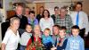 Generationen ihrer Familienangehörigen waren vereint beim 95. Geburtstag von Meta Dreiseitel. Unser Bild entstand, als stellvertretender Landrat Helmut Fischer und Dritter Bürgermeister Michael Dreiseitel die Glückwünsche überbrachten.