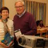 Das Münchner Autorenpaar Monika und Reinhold Hanna ist in Pilgerkreisen überaus bekannt. Bei ihrem Vortrag im Gemeinschaftshaus machten sie Appetit auf eine Pilgerreise auf den Spuren des heiligen Jakobus. Foto: Martina Drossel