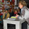 Proppenvoll waren die Geschäftsräume der Buchhandlung H.O. Schulze bei der Lesung von Volker Backert. Foto: Brigitte Gorille