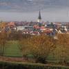 Die Herbststimmung von Bad Staffelstein wurde von Siegfried Mischke fotografiert.