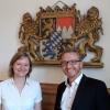 Neue Richter am Amtsgericht: Daniela Möhrlein und Stephan Jäger. FOTO: red