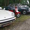 Nur gut zwei Dutzend Fahrzeuge waren auf dem Wolfsanger beim Oldtimertreffen im Rahmen des Schützenfestes zu bestaunen. Erstbesitzer des Porsche Carrera Cabriolet (vorne) war Prinz Max Emanuel von Thurn und Taxis.