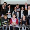 Die jungen Künstler freuten sich über ihre Anerkennungspreise.FOTO: red