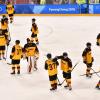 Die DEB-Spieler nach dem verlorenen Finale.