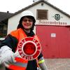 Fast überfahren wurde Feuerwehrfrau Heidrun Stengel aus Wolfsdorf bei der Verkehrssicherung zum Obermain-Marathon im April 2017.