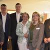 Glückwünsche zur Eröffnung des Medizinischen Versorgungszentraums (v. li.: Helmut Fischer, Zweiter Bürgermeister Hans-Josef Stich, Dr. Jürgen Kirschbaum (Schön Klinik-Regionalgeschäftsführer), Dr. Alexandra Barthmann, Dr. Frances Greiner-Matzen-Sohn (Leiterin der Schön Klinik), Pfarrer Helmuth Bautz.