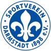 Das Logo des Fußball-Zweitligisten SV Darmstadt 98.