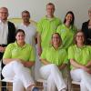 Sie freuien sich über die offizielle Eröffnung der neuen MVZ-Kinderarztpraxis in der Wagner-Passage in Lichtenfels (v.li.):  Thomas Hergt, Regiomed-Geschäftsführung, Eva Maria Krappmann MFA, Knut Götz, ärztlicher Leiter MVZ Lichtenfels, Dr. Simon Then, Kinderarzt, Silke Huprich MFA, Dr. Beatrix Wenzel, Kinderärztin, Doris Thurn, MFA sowie Simone Müller, MVZ-Einrichtungsleitung Regiomed.