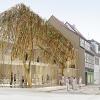 Ein Leuchtturmprojekt für die Innenstadt soll das von der R+G Beteiligungs-GmbH geplante Archiv der Zukunft werden. So soll das von Architekt Peter Haimerl entworfene Gebäude am Marktplatz 2 aussehen.