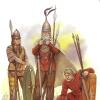 Archäologen gehen davon aus, dass keltische Krieger so oder so ähnlich ausgesehen haben dürften. Archäologen gehen davon aus, dass keltische Krieger so oder so ähnlich ausgesehen haben dürften.