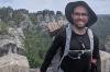 Michael Geck ist durch beeindruckende Gebiete wie hier das Elbsandsteingebirge gewandert.