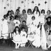 Weihnachtsspiel des Altenkunstadter Kindergartens 1957 im Müller-Saal.