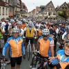 Vorfreude vor dem Start in Bad Staffelstein. Vorfreude vor dem Start in Bad Staffelstein.