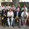 Bei der Verabschiedung: Christine Eschenbacher (Personalrätin), Helga Prandell (Herzog-Otto-Mittelschule), Margarete Donath-Müller (Adam-Riese Grundschule Bad Staffelstein), Gisela Pittroff (Grundschule Altenkunstadt), Roswitha Franz (Friedrich-Baur Grundschule Burgkunstadt), Angelika Langold (Grund- und Mittelschule Redwitz), Stefanie Mayr-Leidnecker (Schulamtsdirektorin);(vorne v. li.) Ulrike Knauer (Mittelschule Altenkunstadt), Henriette Kohles (Adam-Riese Grundschule Bad Staffelstein), Heinrich Zweyer (Grundschule Marktzeuln), Christa Burkhardt (Grundschule Weismain), Karin Fleischmann (Mittelschule) Altenkunstadt. Es fehlt Werner Thiem (Grundschule im Leuchsental).