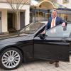 Der „Cowboy“ und sein Gefährt: Georg Hennemann ist seit zwei Jahrzehnten der Fahrer des Landrats.