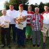 Als Gründungsmitglieder und für 35-jährige Mitgliedschaft wurden geehrt (v. li.): Winfried Dinkel, Hans Göhring (2. Vorsitzende), Wolfgang Bauernschmitt, Joachim Hoch, 3. Bürgermeister Winfried Weinbeer und Dieter Zeis. Als Gründungsmitglieder und für 35-jährige Mitgliedschaft wurden geehrt (v. li.): Winfried Dinkel, Hans Göhring (2. Vorsitzende), Wolfgang Bauernschmitt, Joachim Hoch, 3. Bürgermeister Winfried Weinbeer und Dieter Zeis.