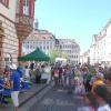 In Coburg erlebten die Gäste aus Ariccia auch Sambagruppen. In Coburg erlebten die Gäste aus Ariccia auch Sambagruppen.