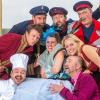 Die Schauspieler der Rosenberg-Festspiele freuen sich schon auf ihre Auftritte im König Drosselbart, Der Hauptmann von Köpenick und Amphitryon.