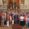 Zum Erinnerungsfoto stellten sich die Reiseteilnehmer nach dem Gottesdienst im Konstanzer Münster auf.