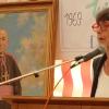 Großnichte Annegrete Müller aus Bamberg bei ihren Ausführungen über Bischof Dietz. Großnichte Annegrete Müller aus Bamberg bei ihren Ausführungen über Bischof Dietz.