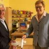 Ihre Stimme für die Europawahl gab die oberfränkische CSU-Kandidatin Monika Hohlmeier am Sonntagmorgen in Bad Staffelstein ab.