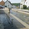 Gut gefüllt vom Regen der vergangenen Tage ist das neu angelegte Kneipp-Becken. Gut gefüllt vom Regen der vergangenen Tage ist das neu angelegte Kneipp-Becken.