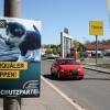 Nur wenige Wahlplakate weisen bisher in Lichtenfels auf die Europawahl am 26. Mai hin.