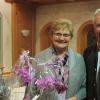 Zum 75. Geburtstag von Margitte Schmitt (Mitte) gratulierten auch Eva Maria Schnapp und Rudi Steuer vom Sängerbund Kirchlein.