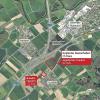Auf dem rot umrandeten Gelände will die Firma CS Trans ihr neues Firmenzentrum errichten. Auf dem rot umrandeten Gelände will die Firma CS Trans ihr neues Firmenzentrum errichten.