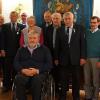 Ehrung für 40-jährige Vereinszugehörigkeit (v. li.): Georg Kunzelmann, 2.. Vorsitzender Alexander Rehe, StephanusZiegler, Sebastian Tempel, Albin Will, Heinz Nachtmann, Resi Wagner, Hartmut Will,Alfons Hatzold, Jakob Zeis, Georg Müller, Willi Motschenbacher, Siegfried Betz, 1.Vorsitzender Michael Zeis und stellvertretender Kreisvorsitzender Jürgen Panzer. Ehrung für 40-jährige Vereinszugehörigkeit (v. li.): Georg Kunzelmann, 2.. Vorsitzender Alexander Rehe, StephanusZiegler, Sebastian Tempel, Albin Will, Heinz Nachtmann, Resi Wagner, Hartmut Will,Alfons Hatzold, Jakob Zeis, Georg Müller, Willi Motschenbacher, Siegfried Betz, 1.Vorsitzender Michael Zeis und stellvertretender Kreisvorsitzender Jürgen Panzer.