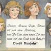 Neujahrs-Postkarte aus dem Jahr 1920