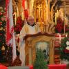 Pater Heribert predigte letztmals beim Gottesdienst in der Basilika Vierzehnheiligen.
