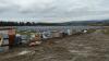 Ein Teil des im Bau befindlichen Solarparks bei Obersdorf.