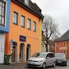 Das renovierte Gebäude, in dem ein Friseurgeschäft eröffnen werden soll, fügt sich gut ins Stadtbild am Kolpingsplatz ein.