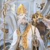 Der heilige Blasius am Gnadenaltar in Vierzehnheiligen.