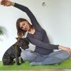 ?Yoga at home‘ lautet das Motto derzeit bei Anja Krauß, die für ihre Kunden während der Ausgangsbeschränkungen ihre Yogastunden als Live-Videostream anbietet.