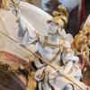 Der Nothelfer Sankt Georg, Ritter mit dem Drachen, am Gnadenaltar in Vierzehnheiligen. Der Nothelfer Sankt Georg, Ritter mit dem Drachen, am Gnadenaltar in Vierzehnheiligen.