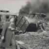 Zerstört wurde der Lichtenfelser Güterbahnhof bei einem Bombenangriff am 23. Februar 1945.