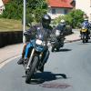 Zur Freude der Biker: Kurven gibt es auf den Jurahöhen zur Genüge, so auch in Kümmersreuth.