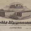 Briefkopf der Firma Fritz Lippmann aus dem Jahr 1934. Die alten Firmengebäude wurden ein Opfer des Krieges.