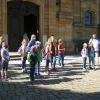 Georg Hagel hatte allerlei Interessantes über die Basilika Vierzehnheiligen zu erzählen. Georg Hagel hatte allerlei Interessantes über die Basilika Vierzehnheiligen zu erzählen.