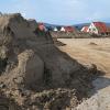 Der Bau hat noch nicht begonnen, hier wurde wegen archäologischer Voruntersuchungen gegraben.l Der Bau hat noch nicht begonnen, hier wurde wegen archäologischer Voruntersuchungen gegraben.l