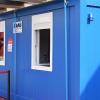 Die Abstrichstelle der Vitale-Apotheke im Fachmarktzentrum ist in einem umgebauten Baucontainer untergebracht. Eine Lösung, die man auch in den Innenstädten in Betracht ziehen kann, wenn das Testvolumen ansteigt. Die Abstrichstelle der Vitale-Apotheke im Fachmarktzentrum ist in einem umgebauten Baucontainer untergebracht. Eine Lösung, die man auch in den Innenstädten in Betracht ziehen kann, wenn das Testvolumen ansteigt.
