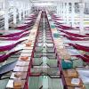 Das Logistikzentrum von Baur. Das heimische Unternehmen hat eine starke Halbzeitbilanz vorgelegt.