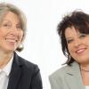 Sonja Weigand (li.), Präsidentin der IHK für Oberfranken Bayreuth, und IHK-Hauptgeschäftsführerin Gabriele Hohenner.