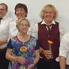 Der Vorstand der Theatergruppe Schwürbitz. (v. li.): Markus Dumproff, Jutta Babst, Karin Kreusel, Heike Fischer, Anja Dumproff, Rüdiger Pohl, Sabine Wich, Gabriele Freitag, Ulla Engelmann, Manfred König, Heinz Freitag und Stefan Motschenbacher. Es fehlen Julius Fischer und Lisa Motschenbacher.