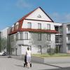 Neu und alt verbunden: Eine virtuelle Ansicht der geplanten Wohnanlage „Friedrich-Baur-Atrium“ in Burgkunstadt mit der ehemaligen Hühnlein-Villa (i.) und dem Baur-Hochhaus (re.). Neu und alt verbunden: Eine virtuelle Ansicht der geplanten Wohnanlage „Friedrich-Baur-Atrium“ in Burgkunstadt mit der ehemaligen Hühnlein-Villa (i.) und dem Baur-Hochhaus (re.).