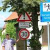 Die Verkehrsberuhigung mit Rücksicht auf die historischen Gebäude ist Goller ein großes Anliegen. Vor allem die Schwerlaster hinterlassen nicht nur Spuren in der Ostdurchfahrt.